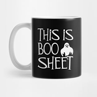 This Is Boo Sheet - Halloween Boo Boo Sheet Ghost Costume Mug